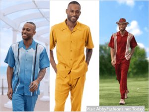 mens walking suits